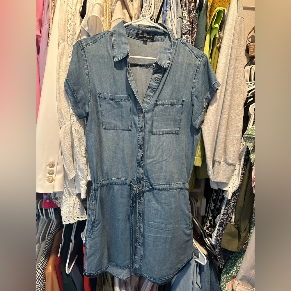 Boutique Chambray Dress